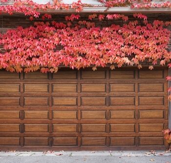 fall garage door